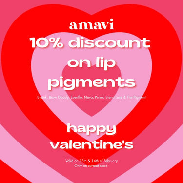 Lip pigmenten ❤️ Valentijnsdag