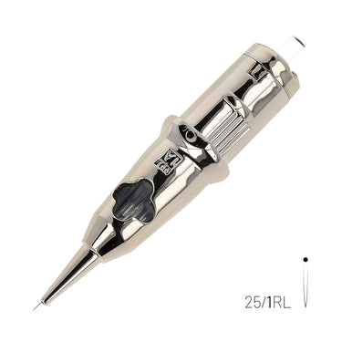 Round Liners tattoo naalden merk Kwadron 1 naald ronde formatie naaldmodule cartridges medische kunststof wrijving naalden scherp universele naaldmodules universele machine PMU gold round liner