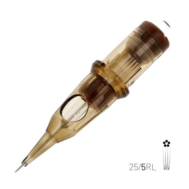 Round Liners tattoo naalden merk Kwadron ronde formatie naaldmodule uniek naaldstabilisatiesysteem cartridges medische kunststof wrijving beperkt naalden scherp universele naaldmodules alle machines PMU