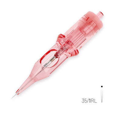 kwadron pmu naald permanente makeup naaldmodules 1 round liner permanente make-up naalden Kwadron PMU Optima membraan steriel verpakt diameter PMU Optima naaldmodules permanente make-up hoge kwaliteit PMU naalden Kwadron permanente make-up naald membraan