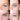 Ombre Brows pigmenten Perma Blend Luxe Paulina Osinkowska set zes pigmenten ontworpen natuurlijke mooie langdurige ombre brows elegante transparante display geleverd uitgebreide kleurenkaart PMU
