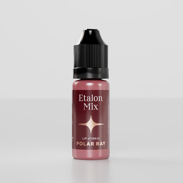 Polar Ray uit de Favors Etalon Mix Set is ontwikkeld door Etalon Mix in samenwerking met Anna Frank. Het is een lichte, koele dusty roze tint. Een hybride pigment met een koele ondertoon.