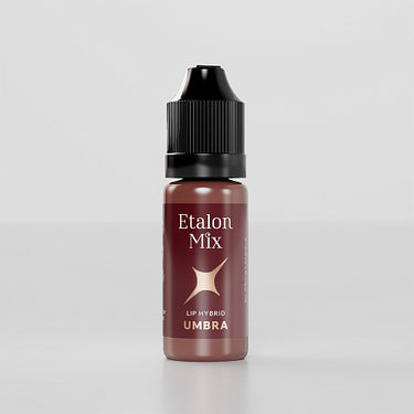 Umbra des faveurs Etalon Mix Set a été développé par Etalon Mix en collaboration avec Victoria Vedenina. C'est un pigment brun foncé profond. Un pigment hybride haute densité aux tons froids.