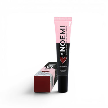 Noemi Hybrid Dye professional hybrid paint for eyebrows and eyelashes with long-lasting stain and caring formula for salons. Chestnut