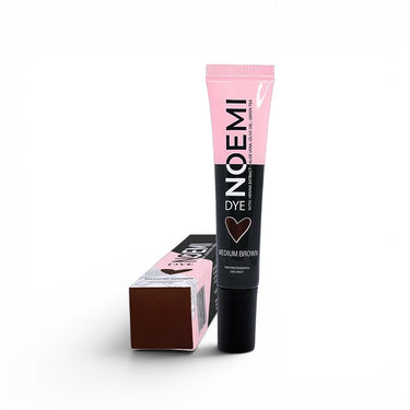 Noemi Hybrid Dye professionell hybrid Farbe für Augenbrauen und Wimpern mit langanhaltender Färbe- und Pflegeformel für den Salon. Medium Brown