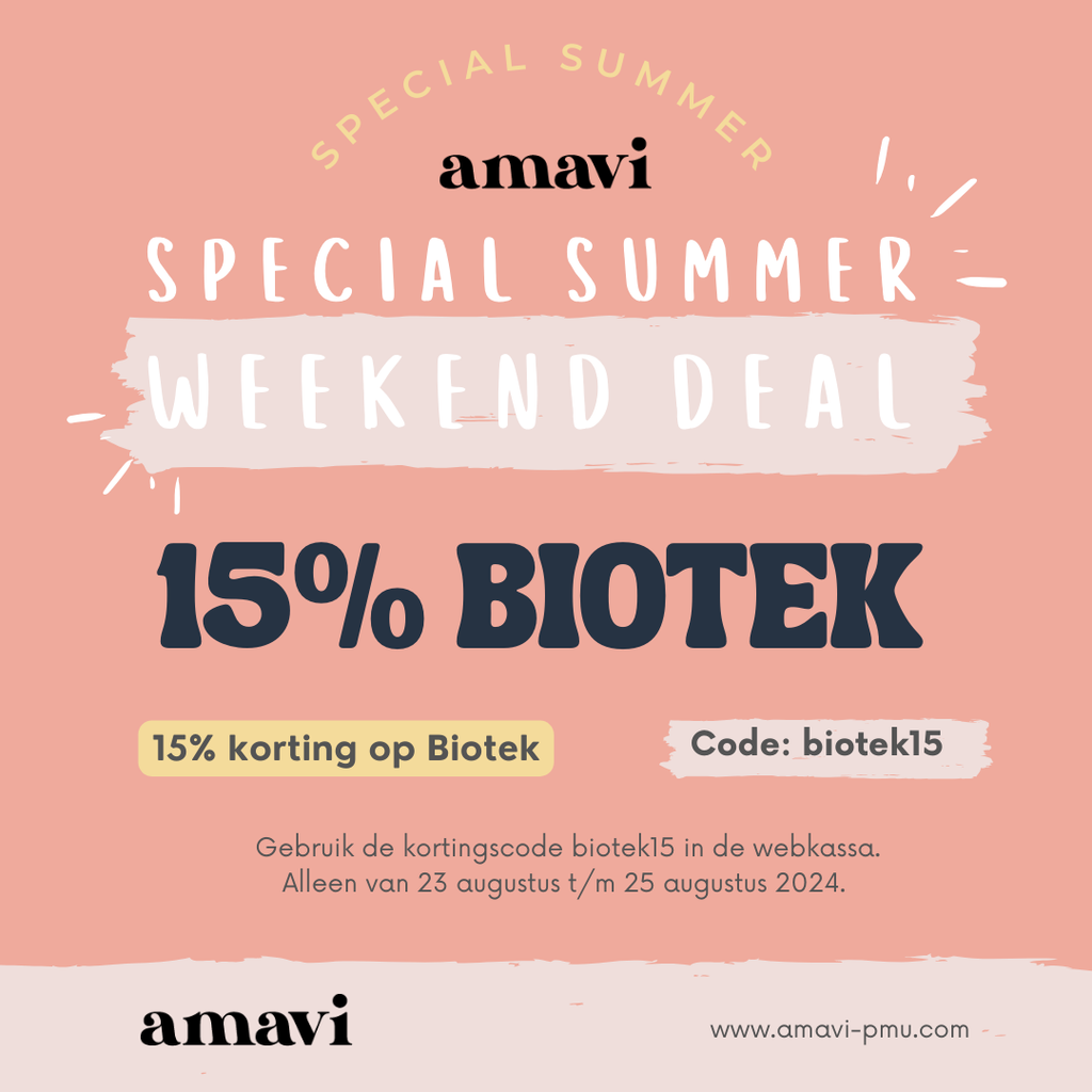 15% korting op Biotek