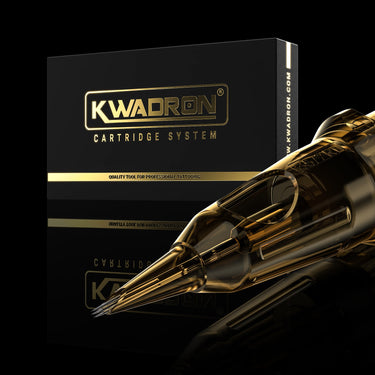 Round Liners tattoo naalden merk Kwadron ronde formatie naaldmodule uniek naaldstabilisatiesysteem cartridges medische kunststof wrijving beperkt naalden scherp universele naaldmodules alle machines PMU 