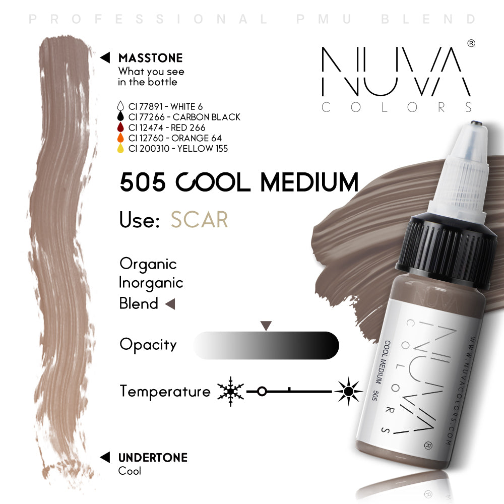 NUVA Colors Pigments - Scar Collection Set – Amavi PMU