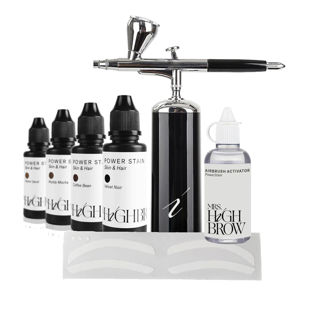 Airbrush Brows Starter Set Mrs.Highbrow - Deluxe
