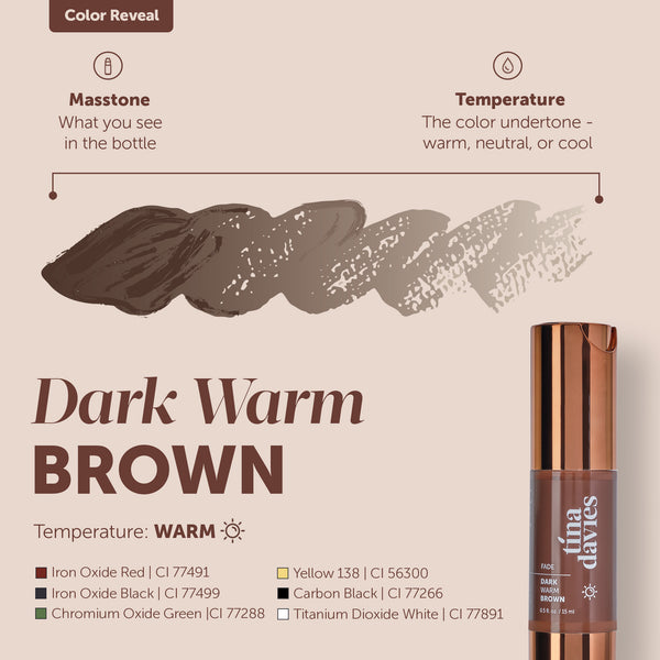 Fade Dark Warm Brown