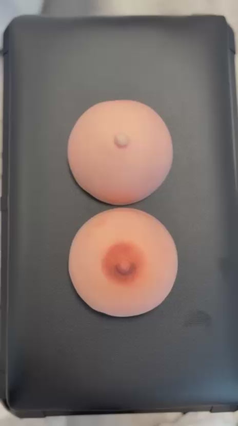 Siliconen 3D oefenhuid oefenen areola (tepelhof) technieken 3D areola oefenhuiden 
